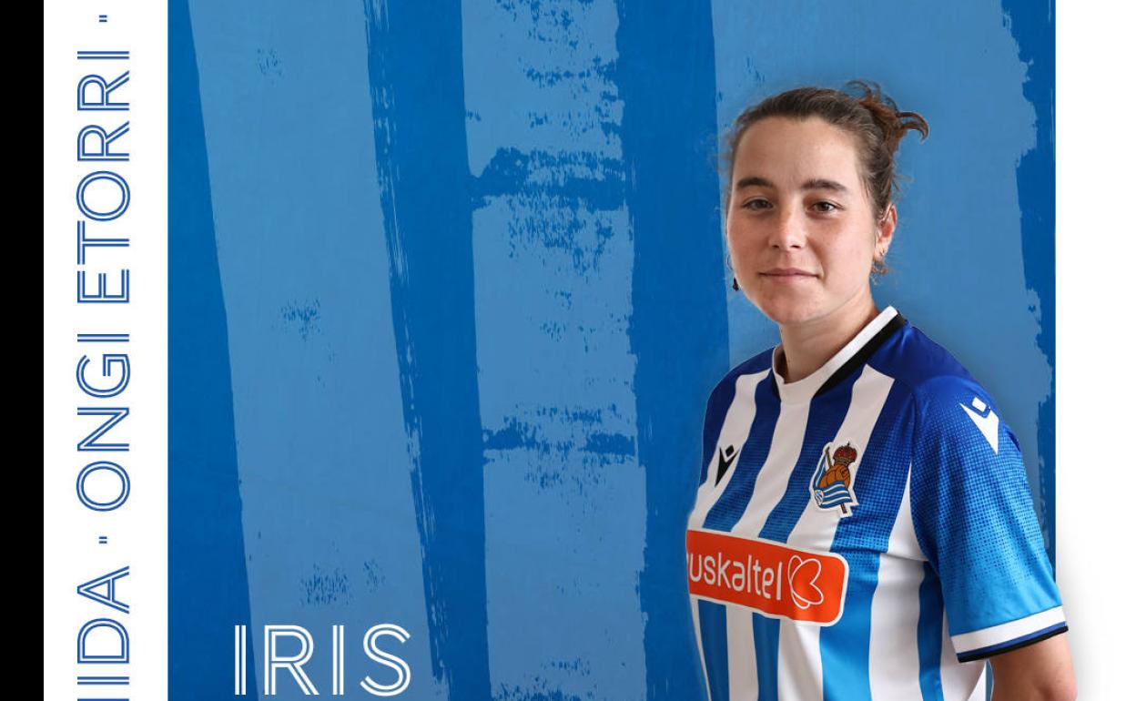 Iris Arnaiz, nueva jugadora de la Real Sociedad