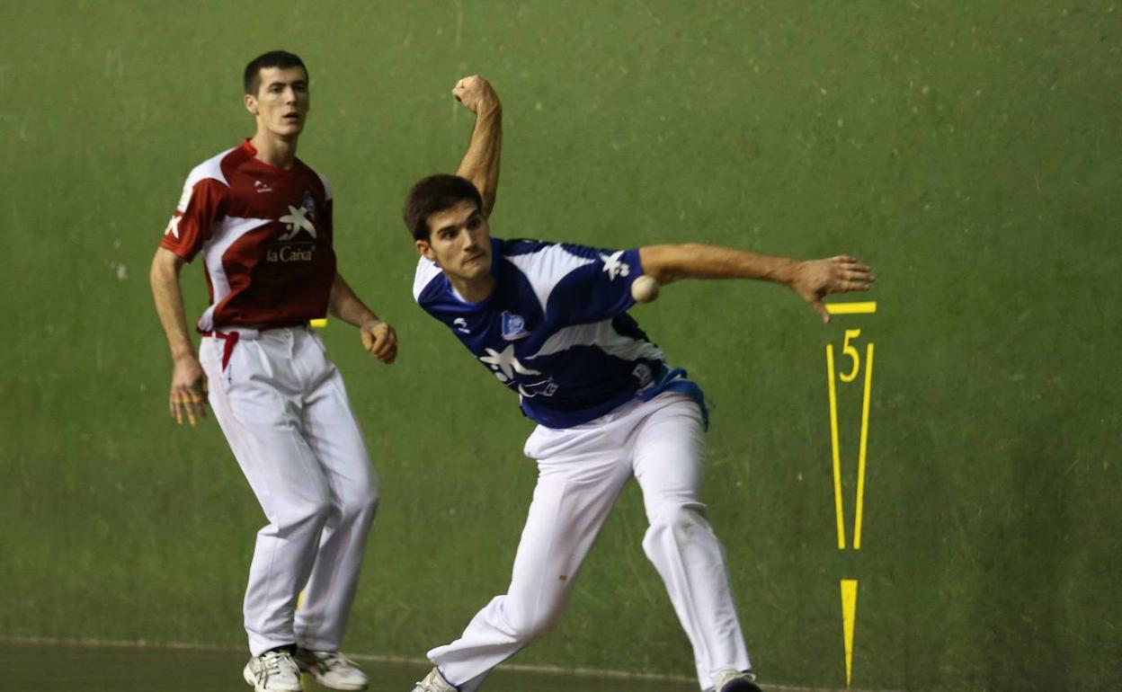 Los pelotazales de Bera no podrán ver a Rezusta y Zabaleta en su frontón el domingo 25. 