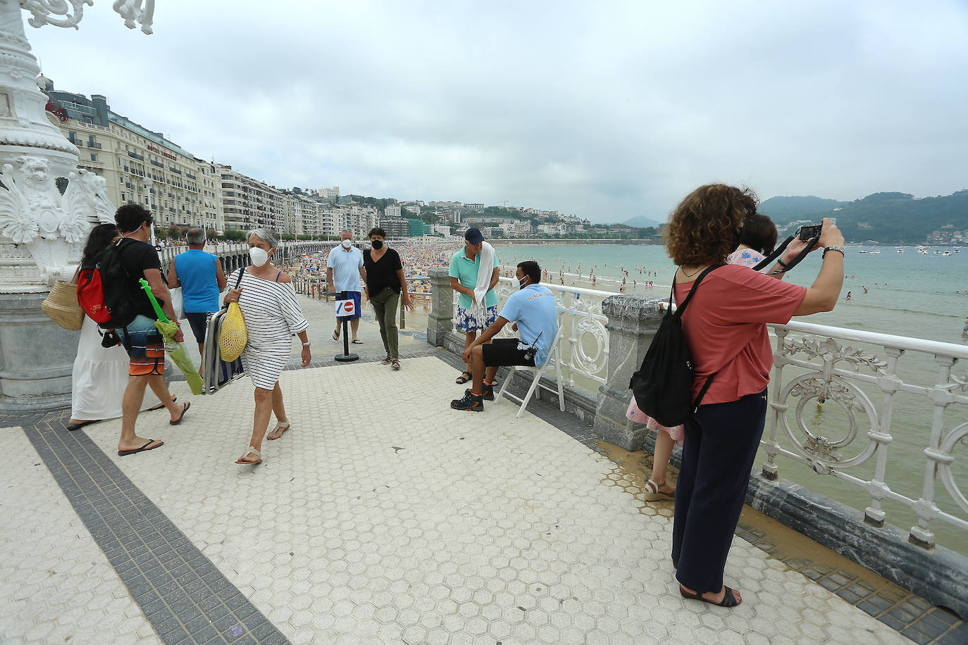 Fotos: Un domingo caluroso y a remojo