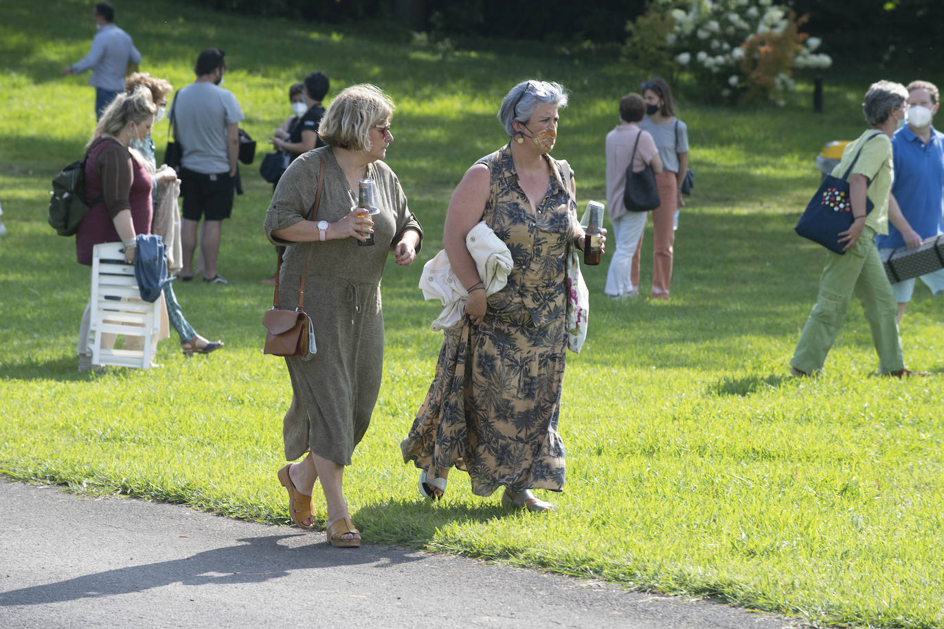 Fotos: Cécile McLorian en el concierto de adelanto del Jazzaldia