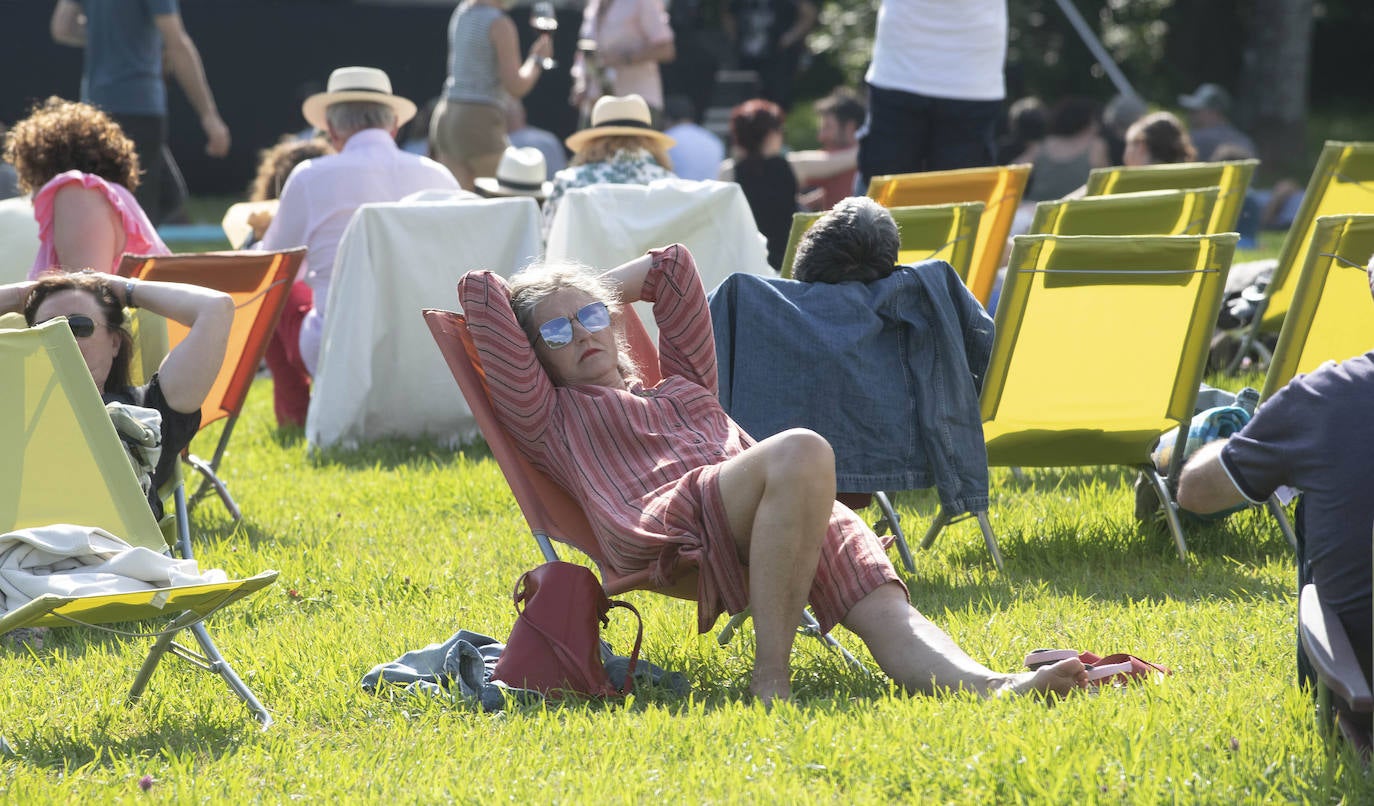 Fotos: Cécile McLorian en el concierto de adelanto del Jazzaldia