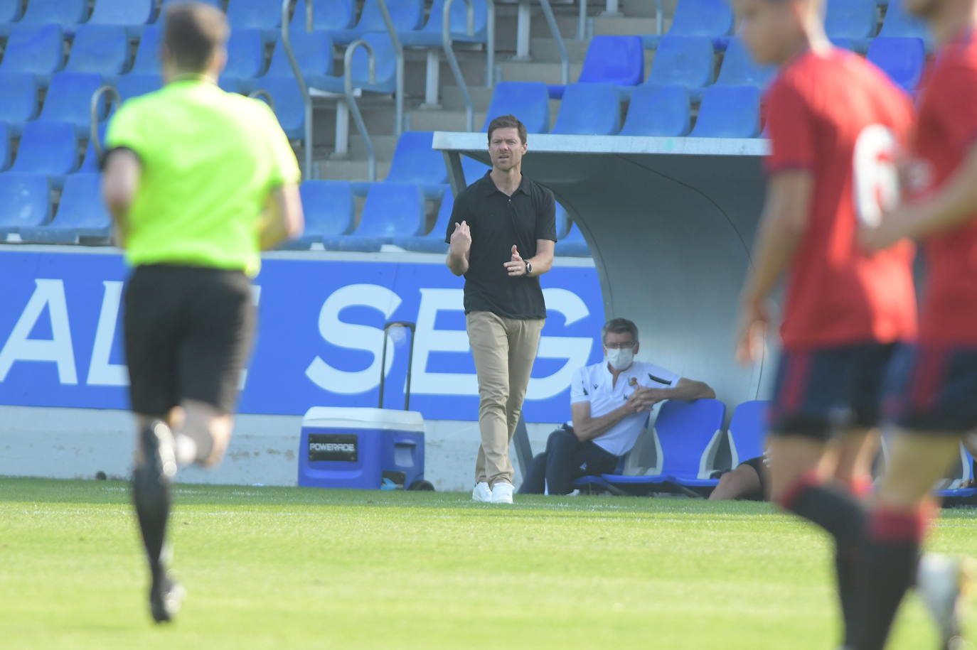 El Sanse se impuso por 3-1 al Osasuna B. El navarro ya suma dos tantos, el de este martes de penalti, mientras que el riojano aprovechó un regalo de Roberto López para vencer al conjunto navarro.
