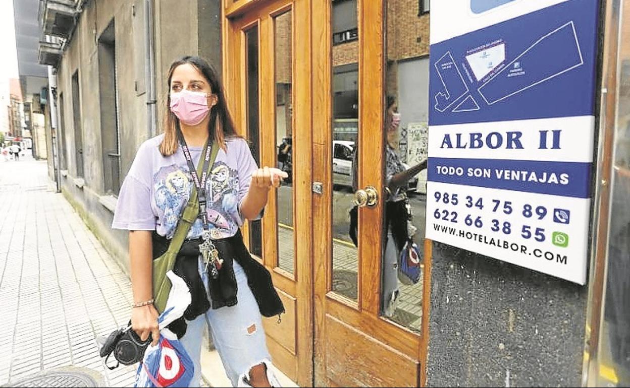 Irene Díaz, en el portal en el que buscó ayuda la amiga de las agredidas.