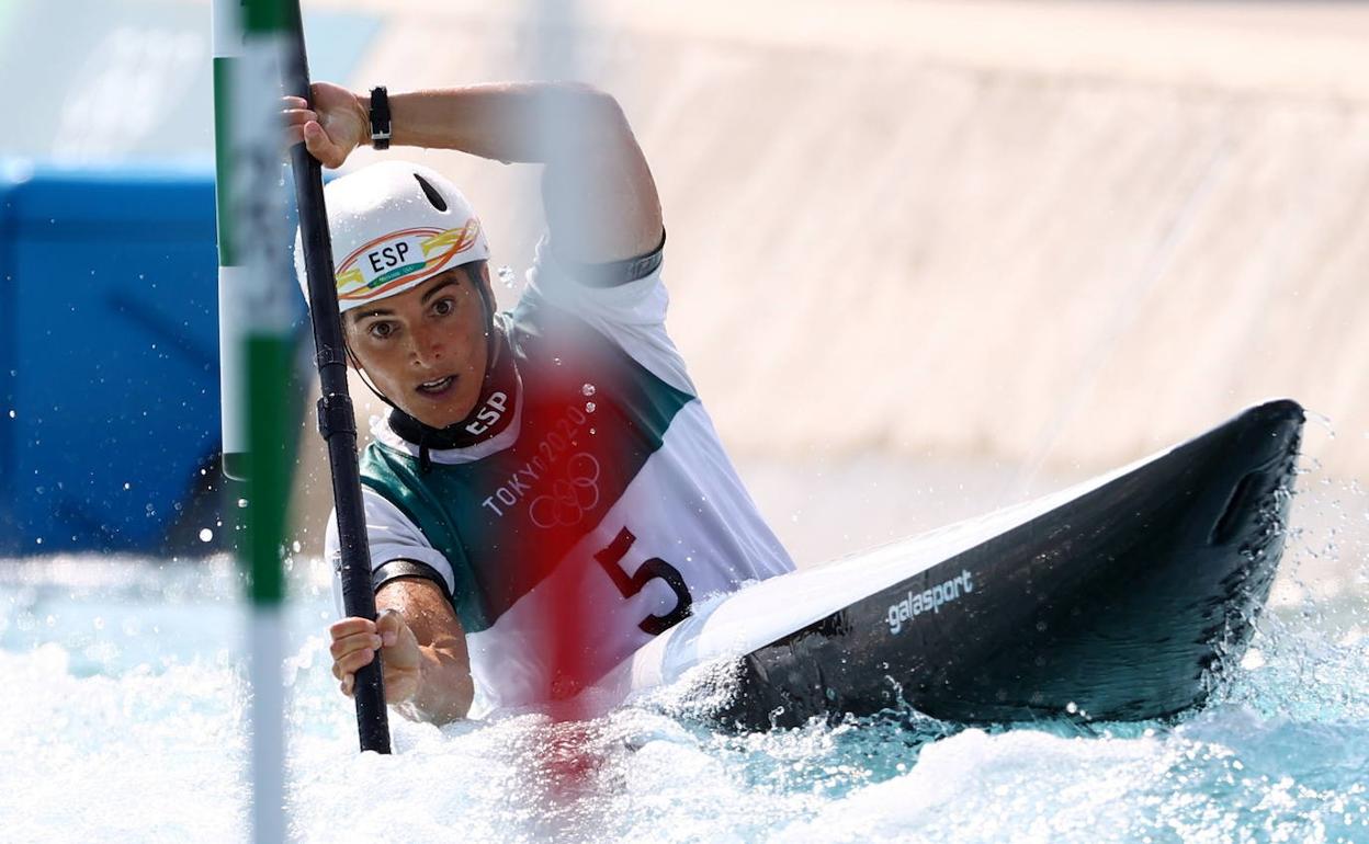 Maialen Chourraut disputa hoy la semifinal de aguas bravas.