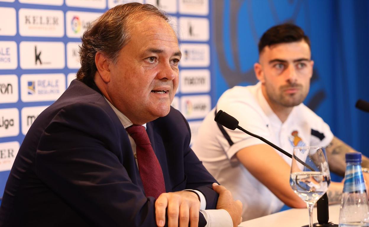 Real Sociedad: Jokin Aperribay: «Estamos en conversaciones con varios equipos por Willian José»