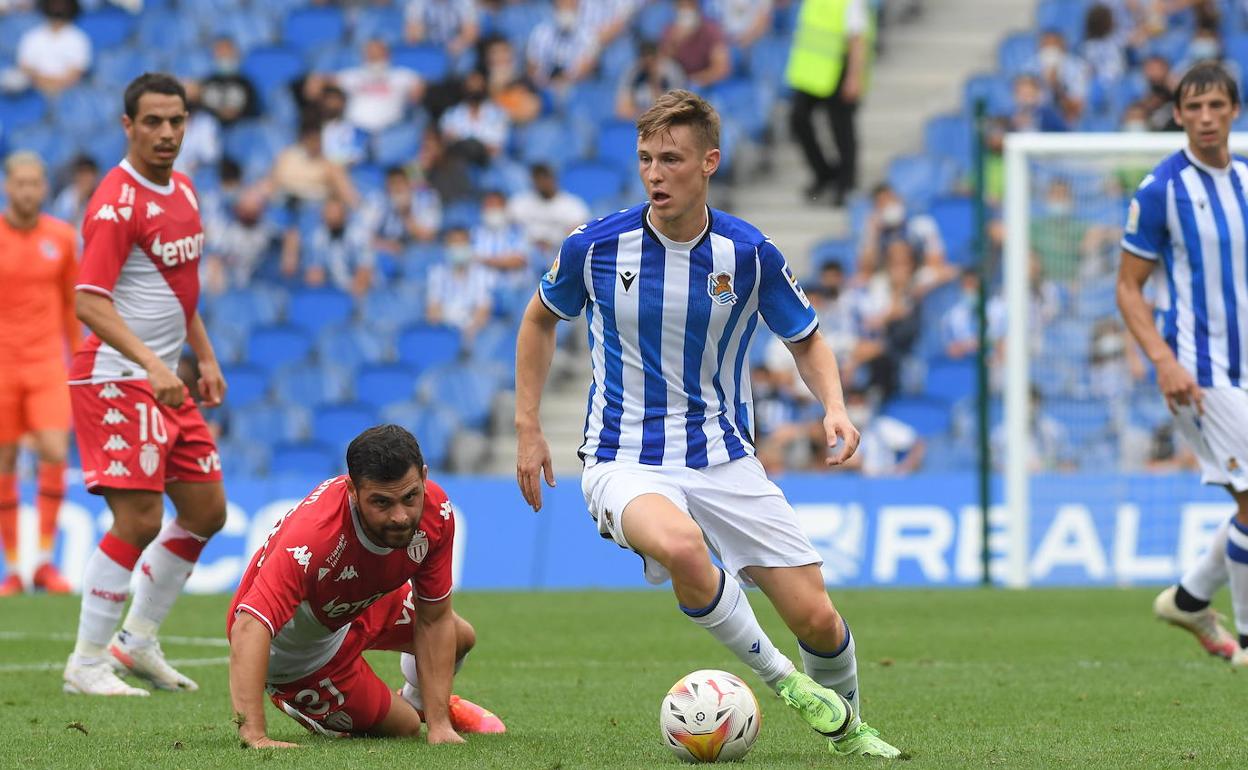El 1x1 de los jugadores de la Real Sociedad frente al Mónaco