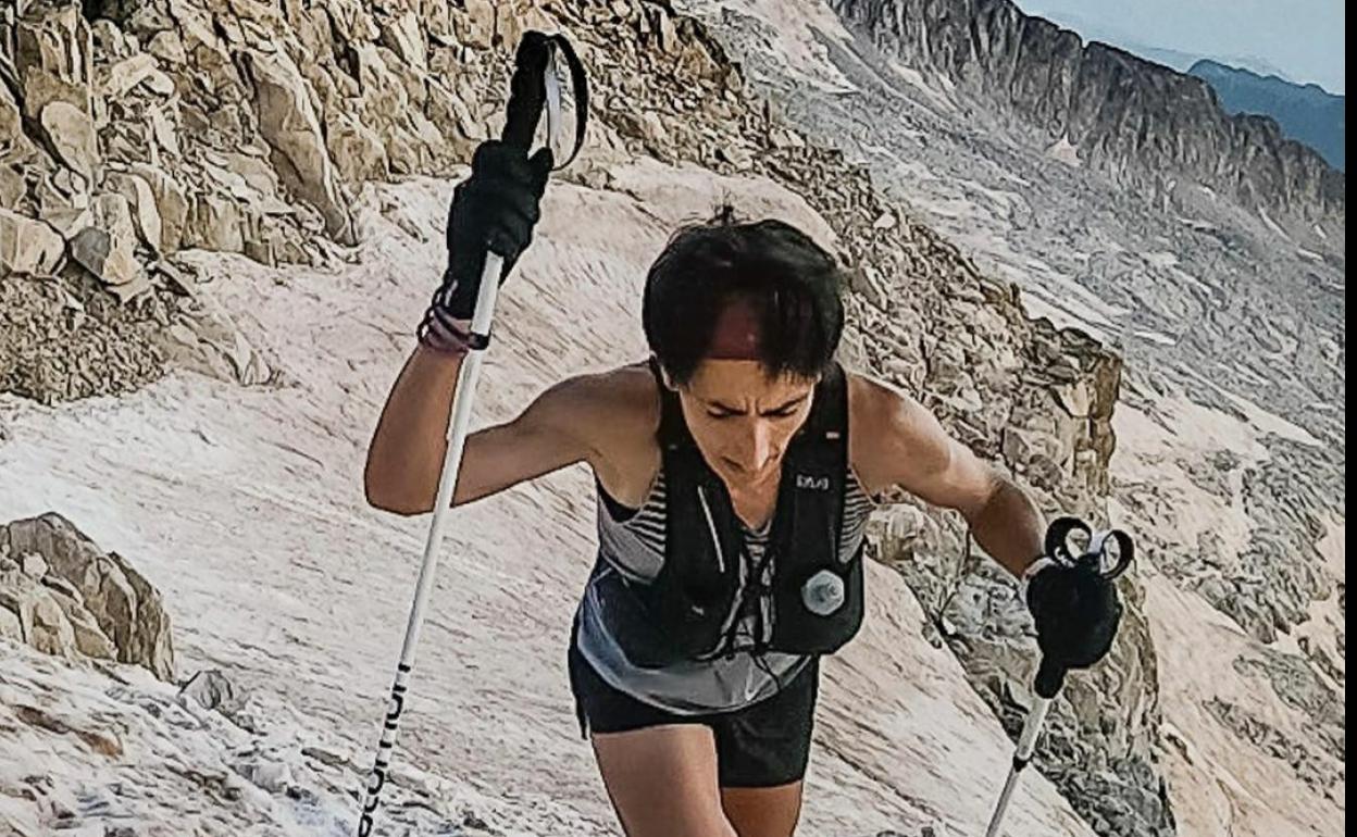 La corredora de montaña, Oihana Kortazar.