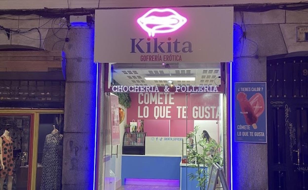 La gofrería erótica de Preciados (Madrid)