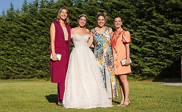 Boda de ensueño de Uxue Morejón y el jugador del Unicaja, Darío Brizuela