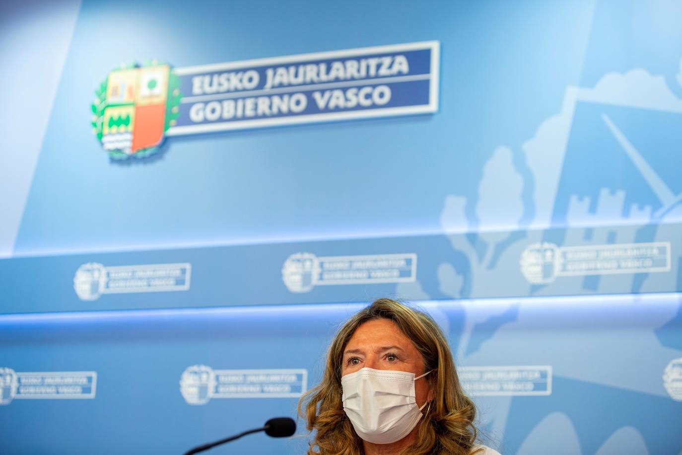 La consejera de Salud Gotzone Sagardui, en una imagen de archivo. 