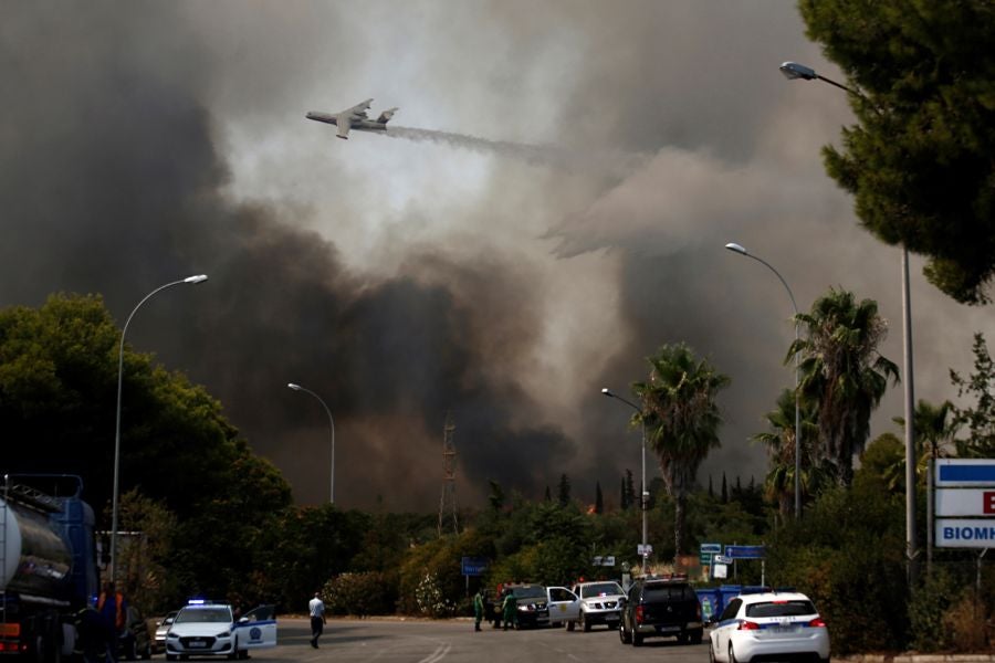 Fotos: Ola de calor en Grecia