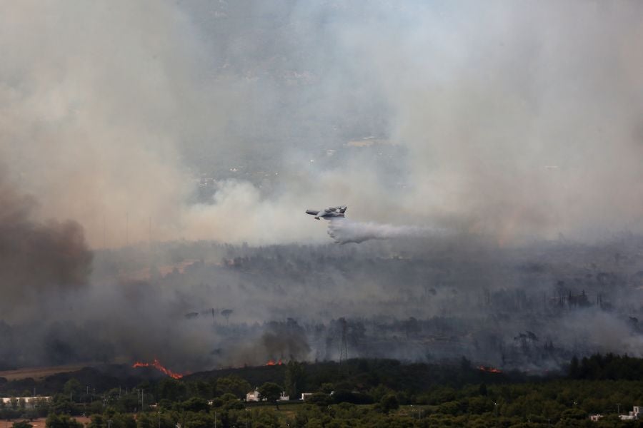 Fotos: Ola de calor en Grecia
