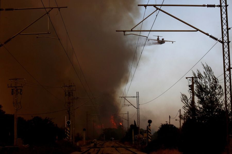 Fotos: Ola de calor en Grecia
