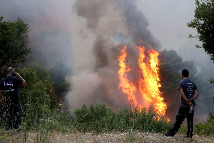 Fotos: Ola de calor en Grecia