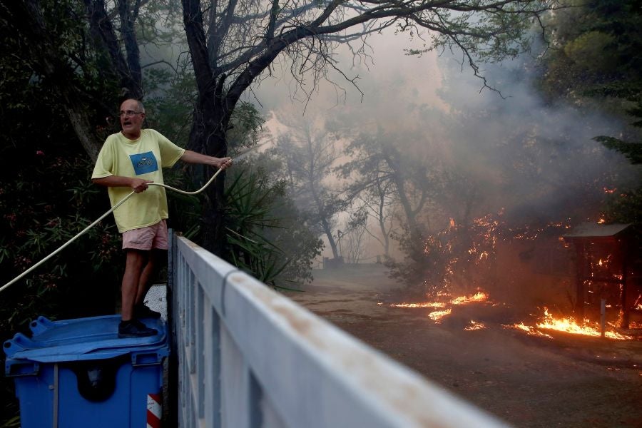 Fotos: Ola de calor en Grecia
