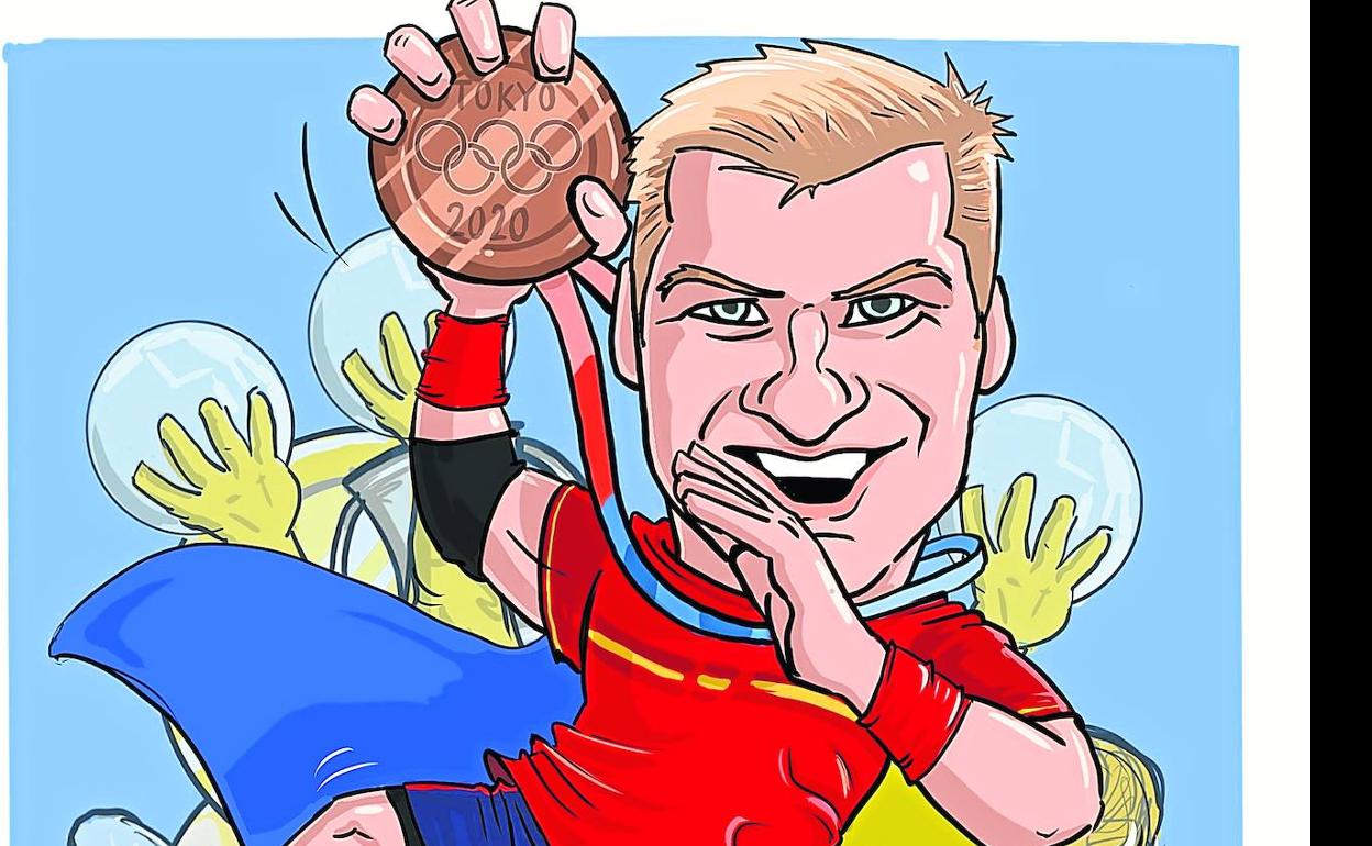 Julen Aginagalde ya tiene por fin la medalla que le faltaba