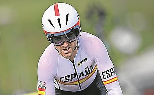 Ion Izagirre, contra el crono. 