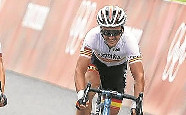 Gorka Izagirre, en meta. 