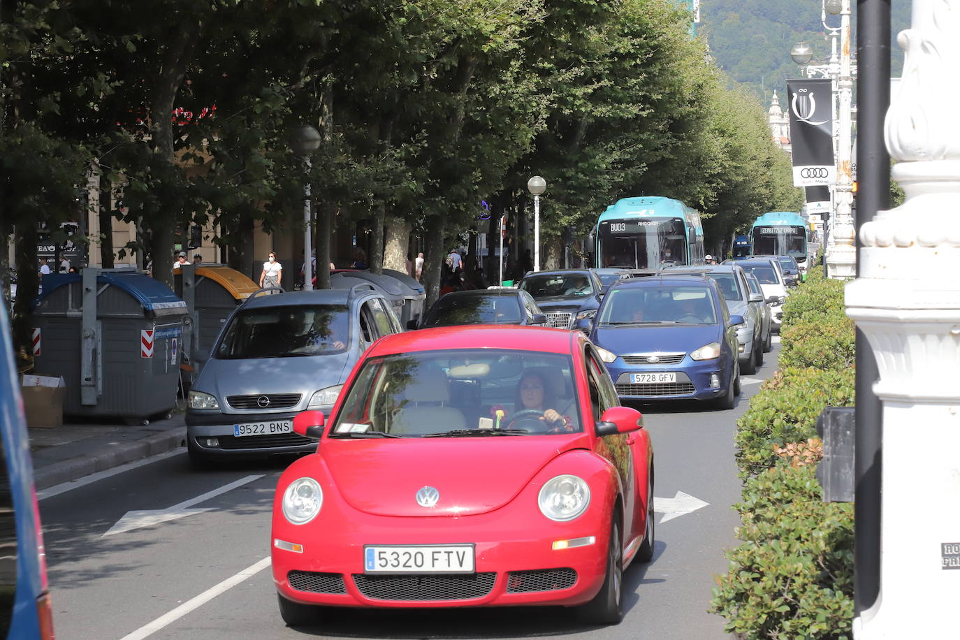 Fotos: Donostia cuelga el cartel de ‘completo’