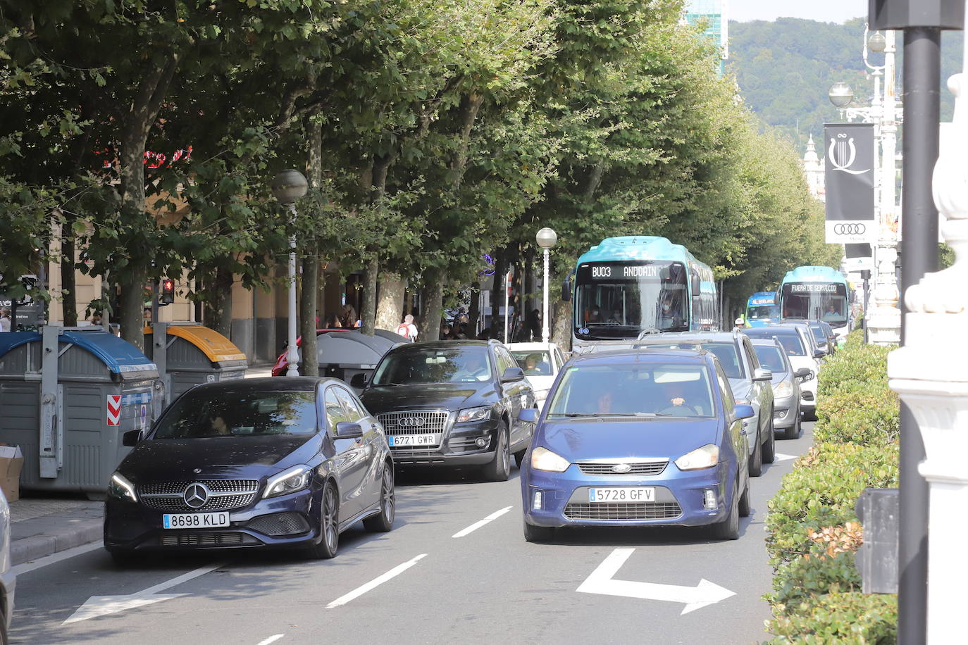 Fotos: Donostia cuelga el cartel de ‘completo’