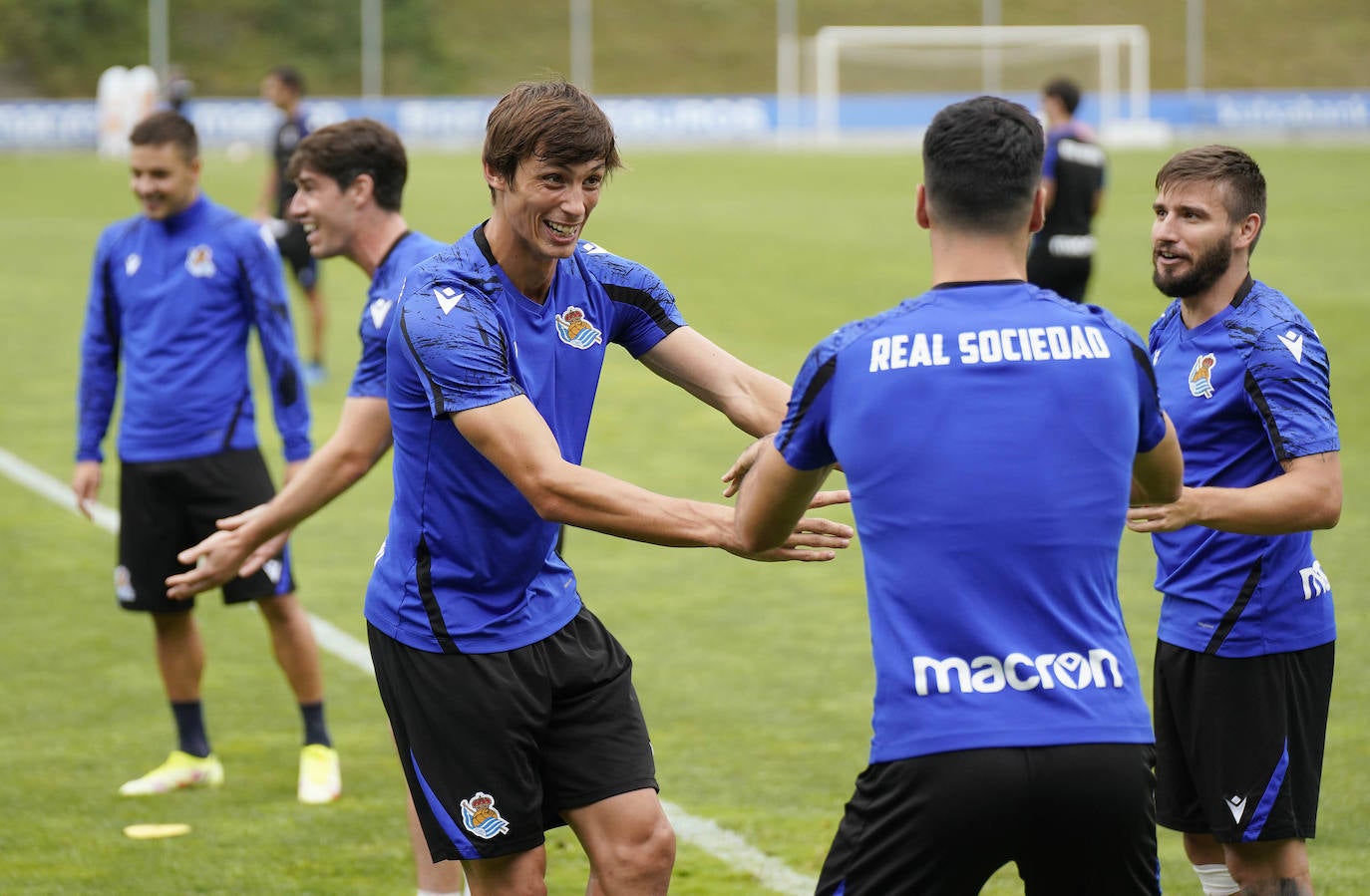 Fotos: Las mejores imágenes del entrenamiento de la Real Sociedad