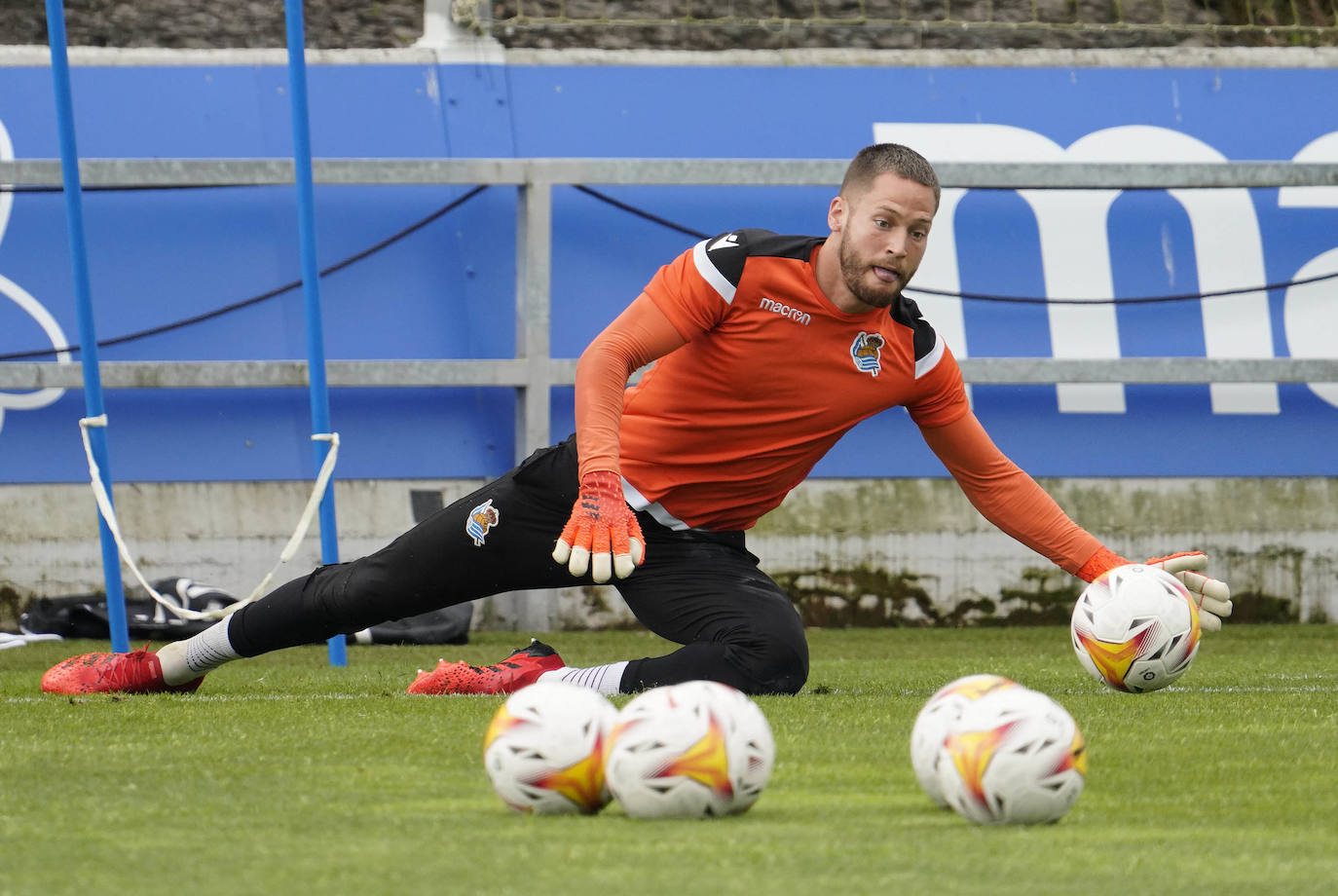 Fotos: Las mejores imágenes del entrenamiento de la Real Sociedad