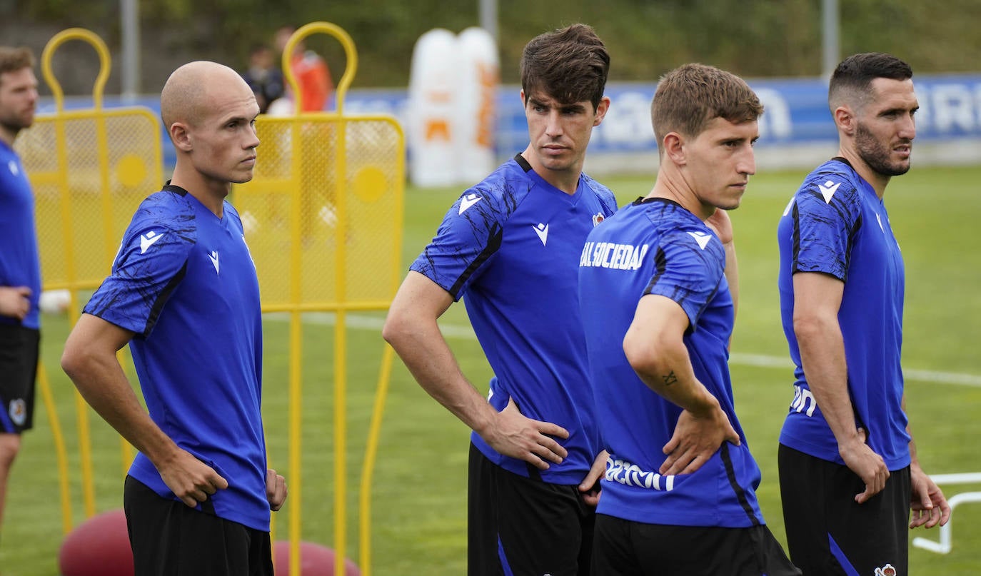 Fotos: Las mejores imágenes del entrenamiento de la Real Sociedad