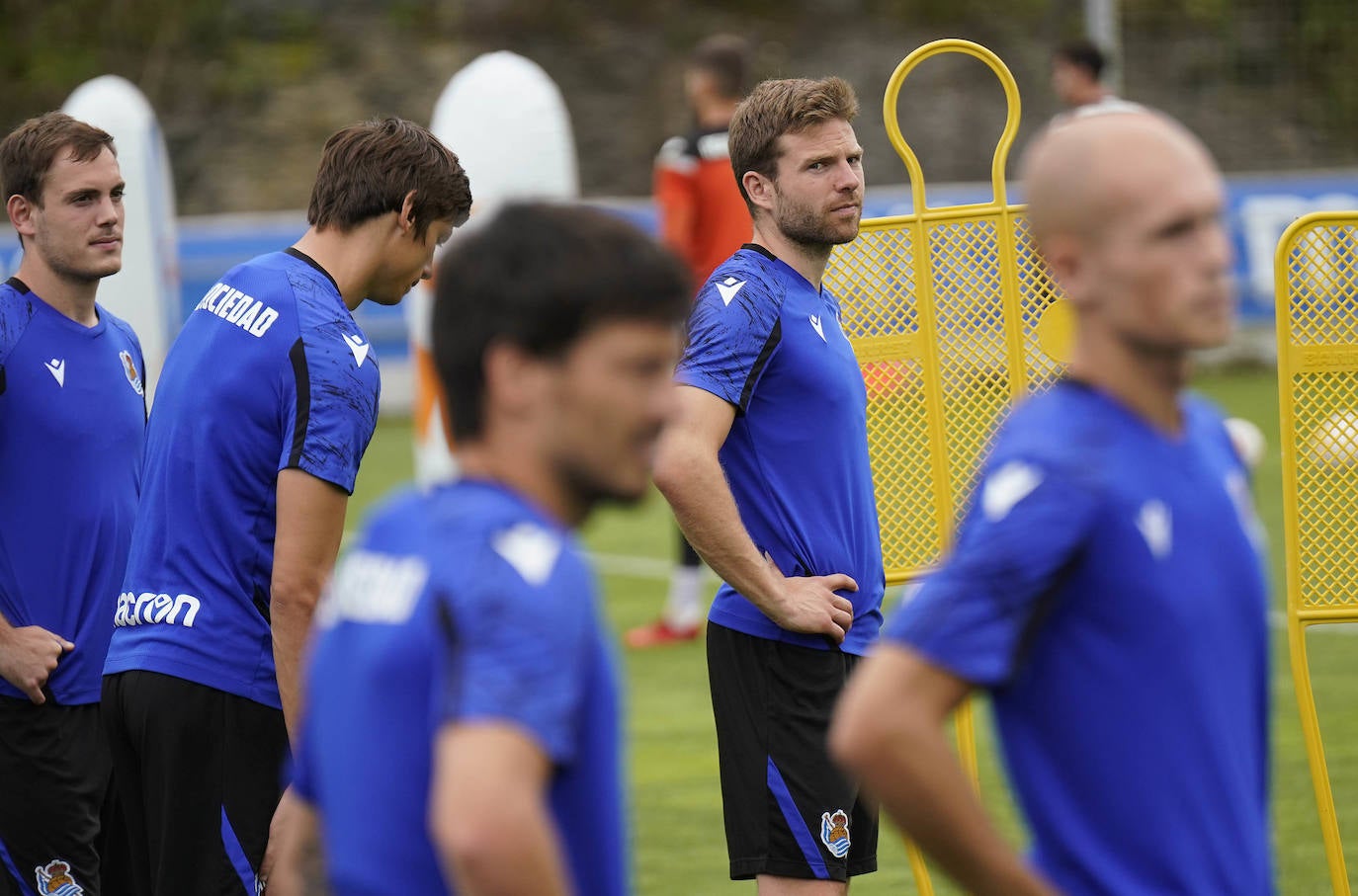 Fotos: Las mejores imágenes del entrenamiento de la Real Sociedad