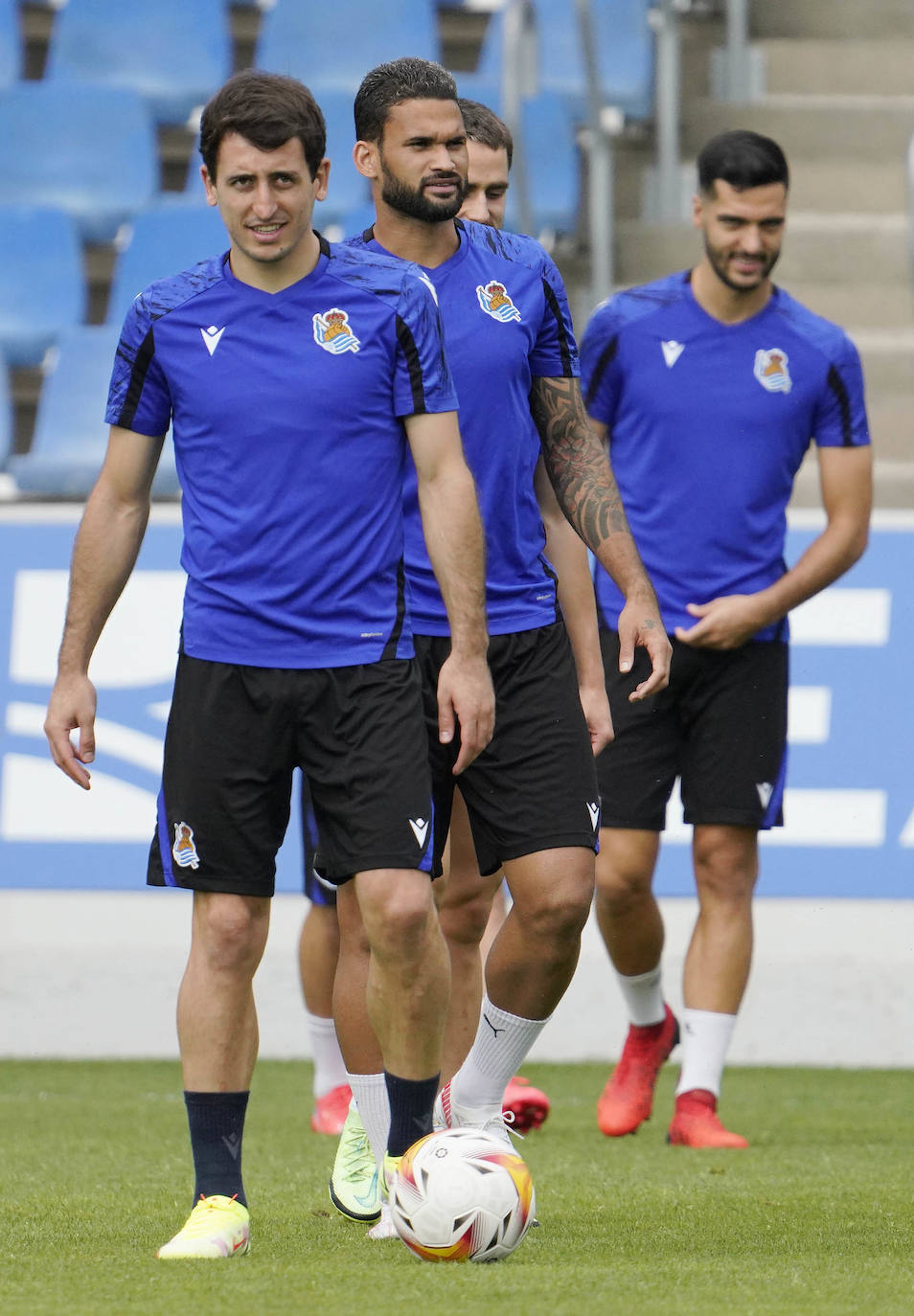 Fotos: Las mejores imágenes del entrenamiento de la Real Sociedad