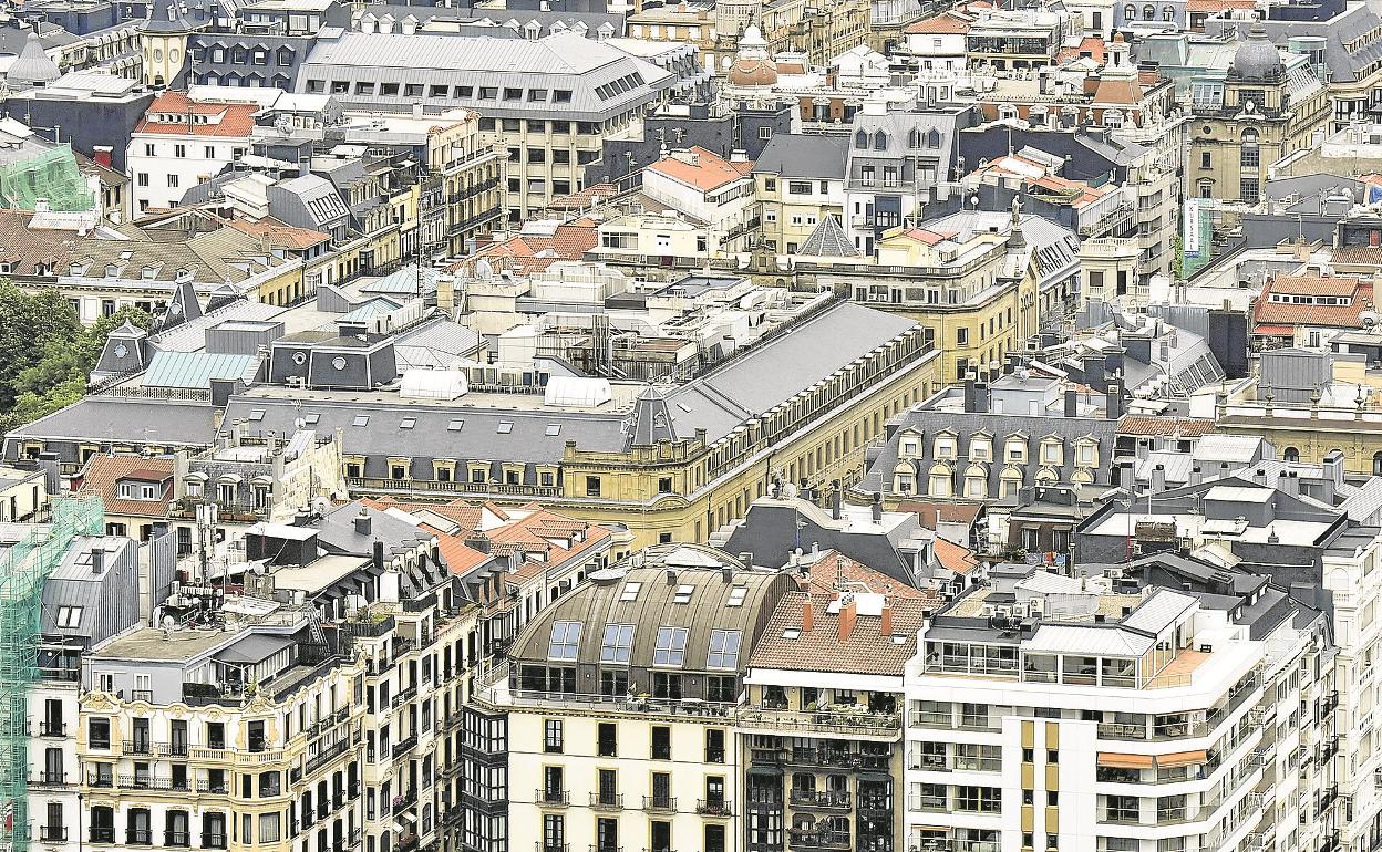 Las viviendas de alquiler en Donostia son junto a Bilbao y Getxo las más caras de Euskadi.