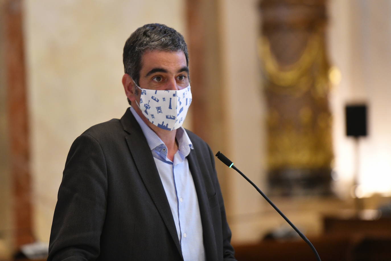 Eneko Goia, preocupado por que la ocupación hospitalaria suba pese a que la incidencia vaya a la baja