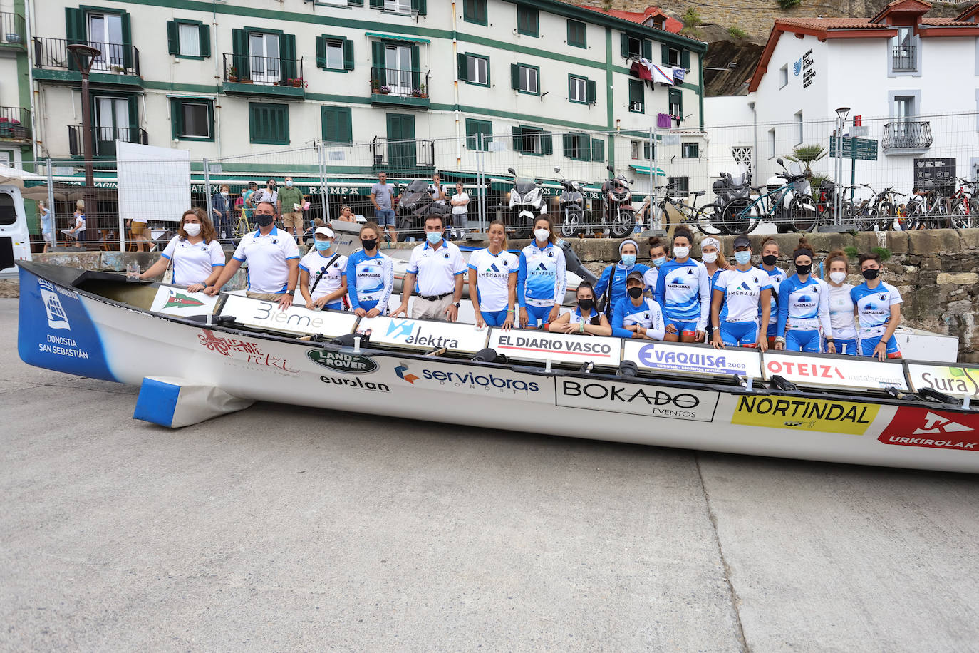 Fotos: Gemma Mengual, una olímpica en las tostas de Donostiarra