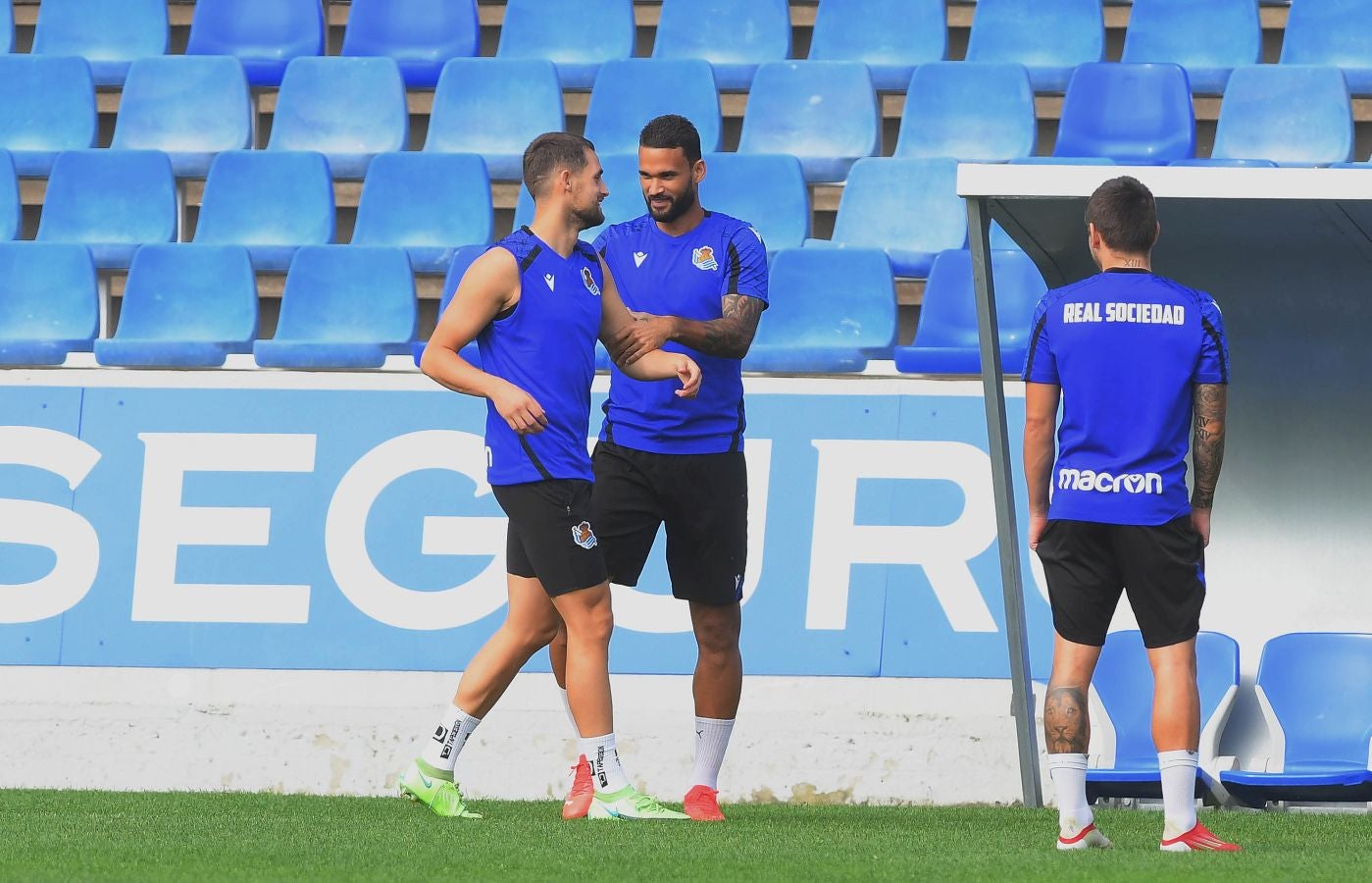 Fotos: Las imágenes del entrenamiento de la Real