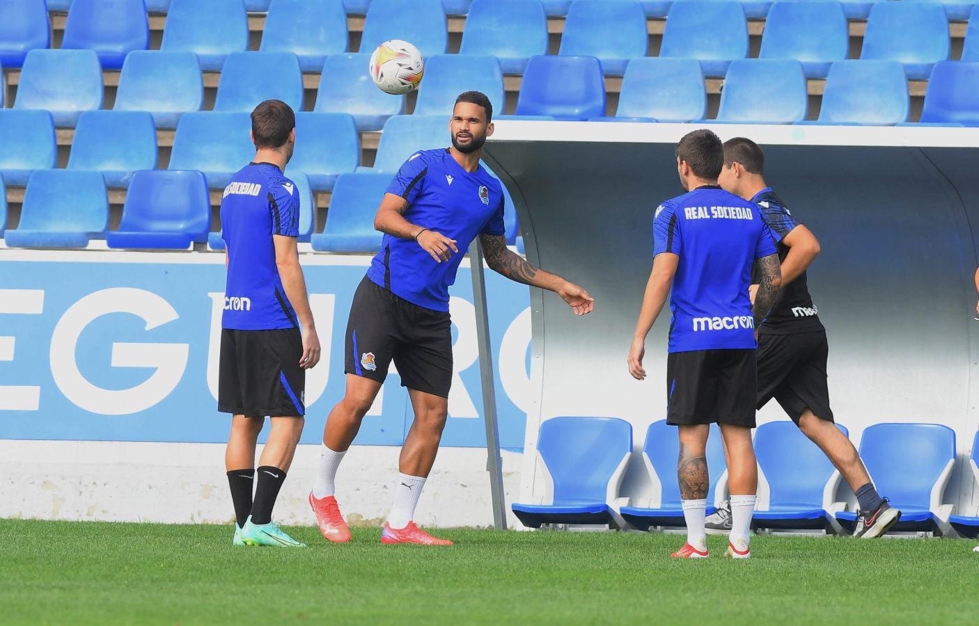 Fotos: Las imágenes del entrenamiento de la Real