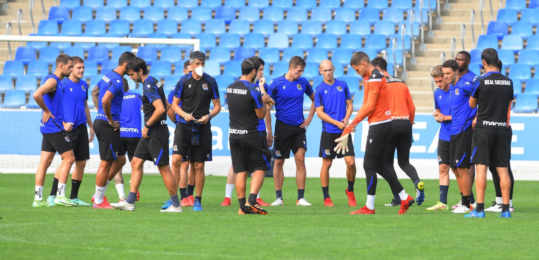 Fotos: Las imágenes del entrenamiento de la Real
