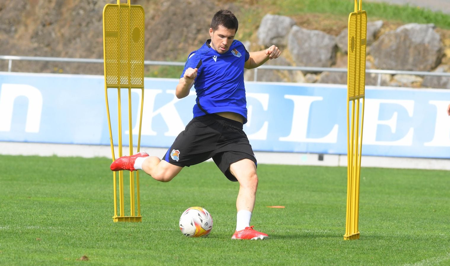 Fotos: Las imágenes del entrenamiento de la Real