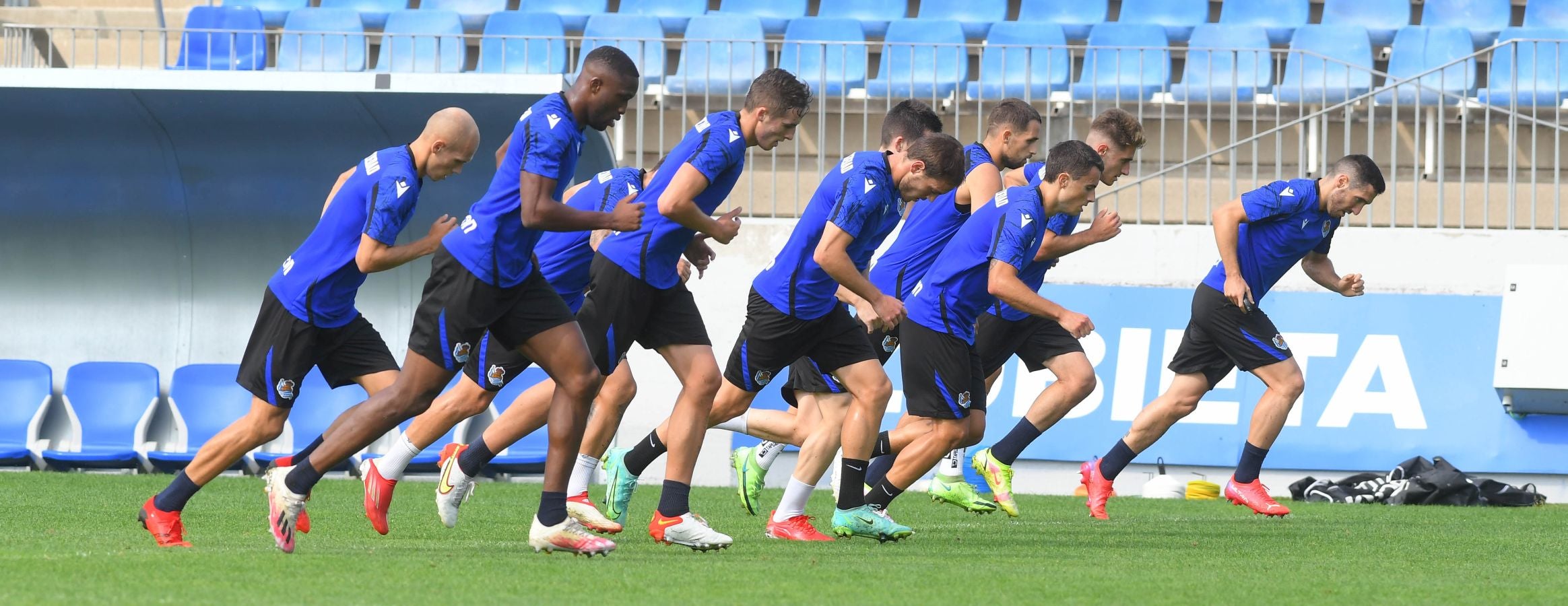 Fotos: Las imágenes del entrenamiento de la Real