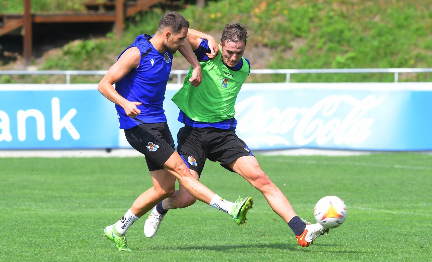 Fotos: Las imágenes del entrenamiento de la Real