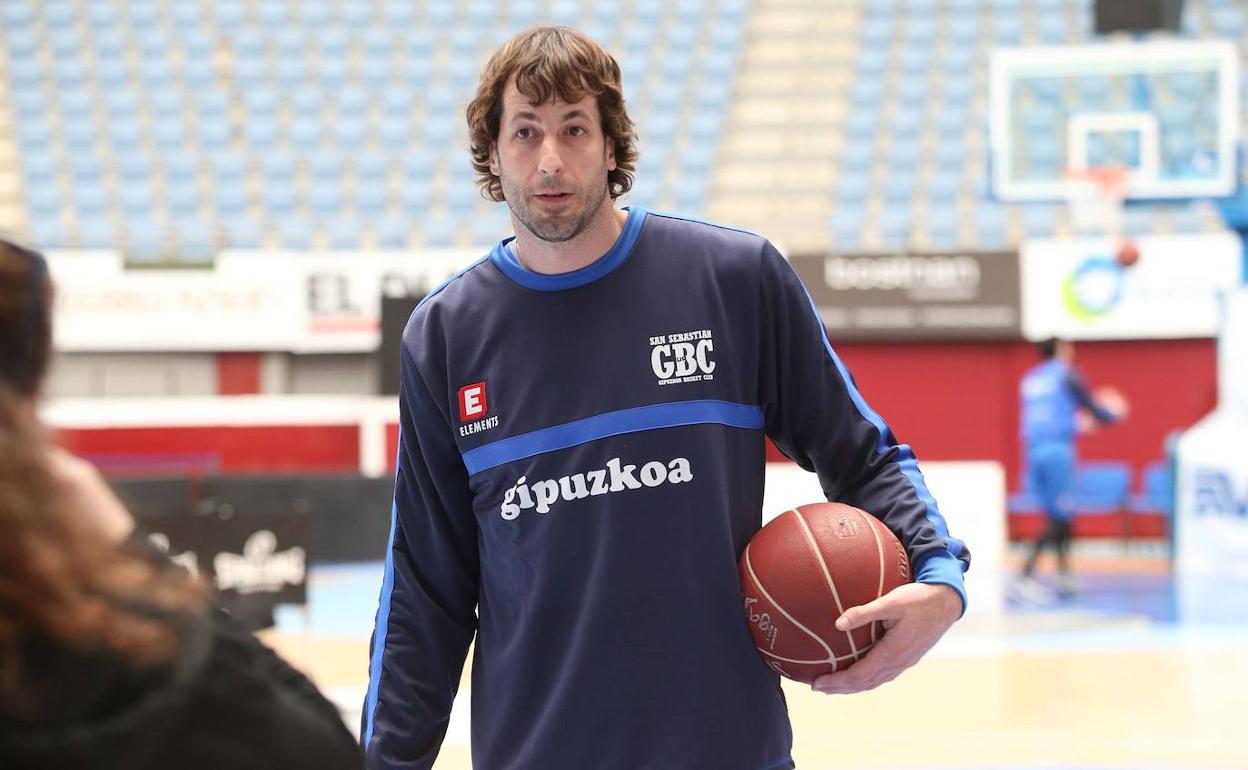 Urko Otegi, durante su etapa en el GBC. 