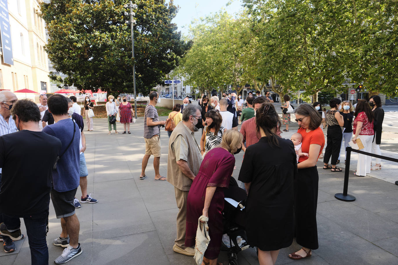 José Luis Rebordinos (Zinemaldi), Jaime Otamendi (Donostia Kultura), Bingen Zupiria (Departamento de Cultura) e Irene Larraza (Instituto Etxepare), en la presentación de las películas vascas que van a participar en el Festival.