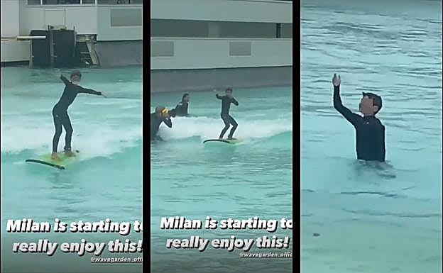 Imágenes del vídeo difundido por Shakira. 