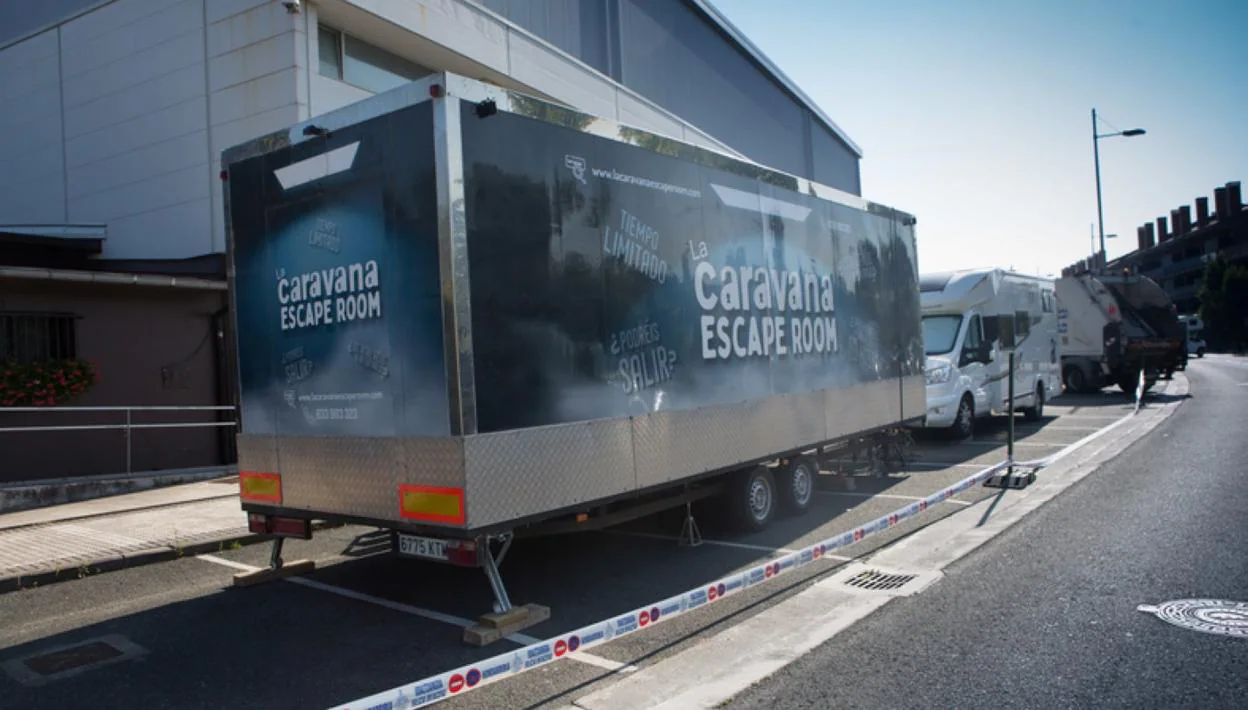 La Caravana Escape Room permanecer aparcada en Biteri Kalea