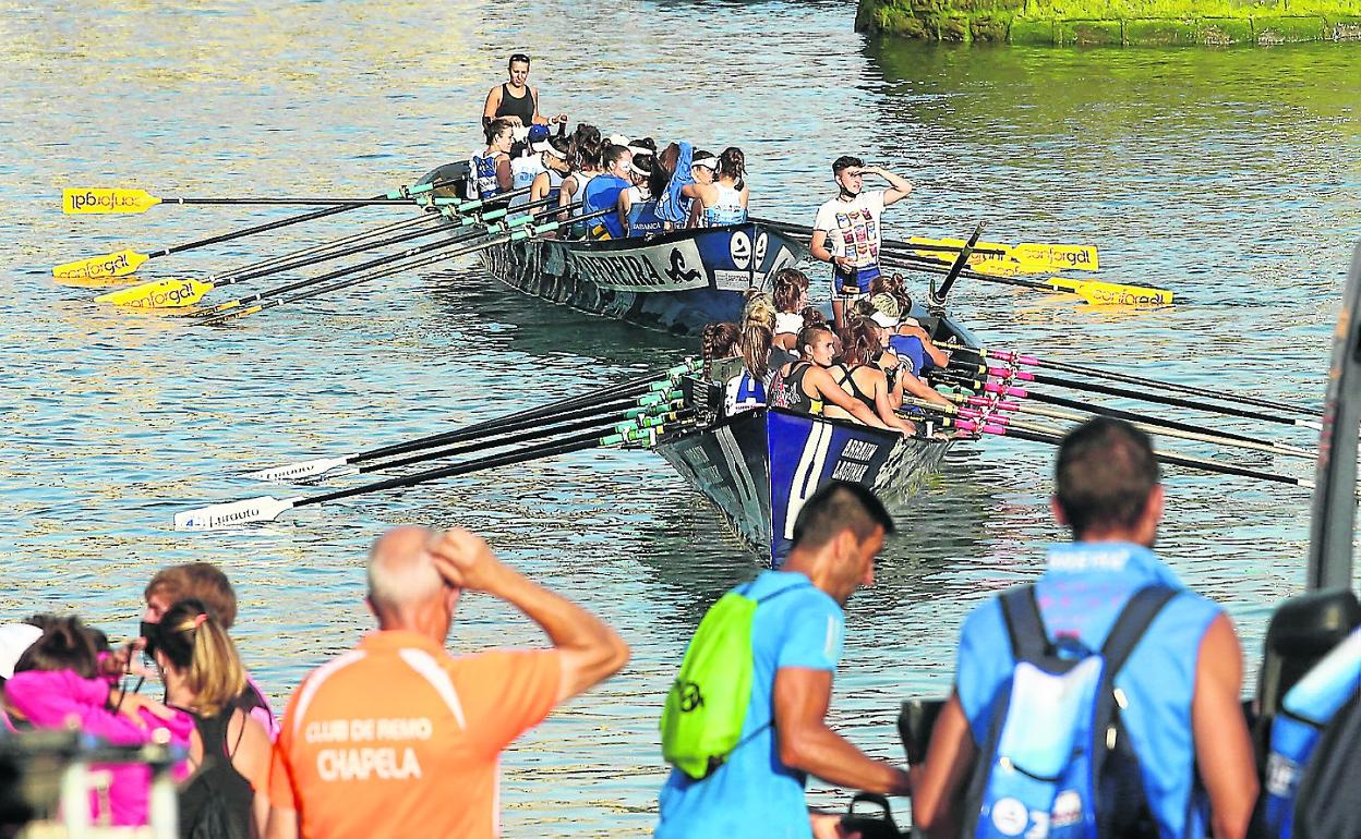 Traineras del Cantabrico