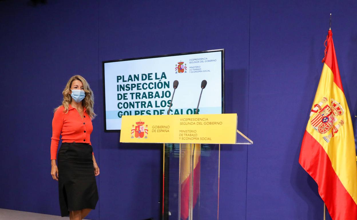 Subida SMI: Yolanda Díaz confirma su aumento «urgente»  y pone en valor el diálogo social