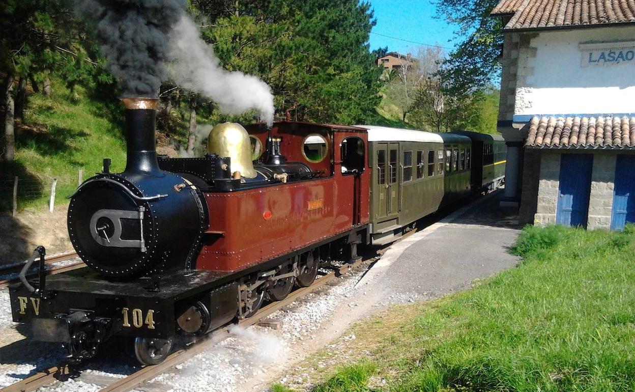 Euskotren cierra agosto con nuevo récord de viajes en los trenes históricos del Museo Vasco del Ferrocarril