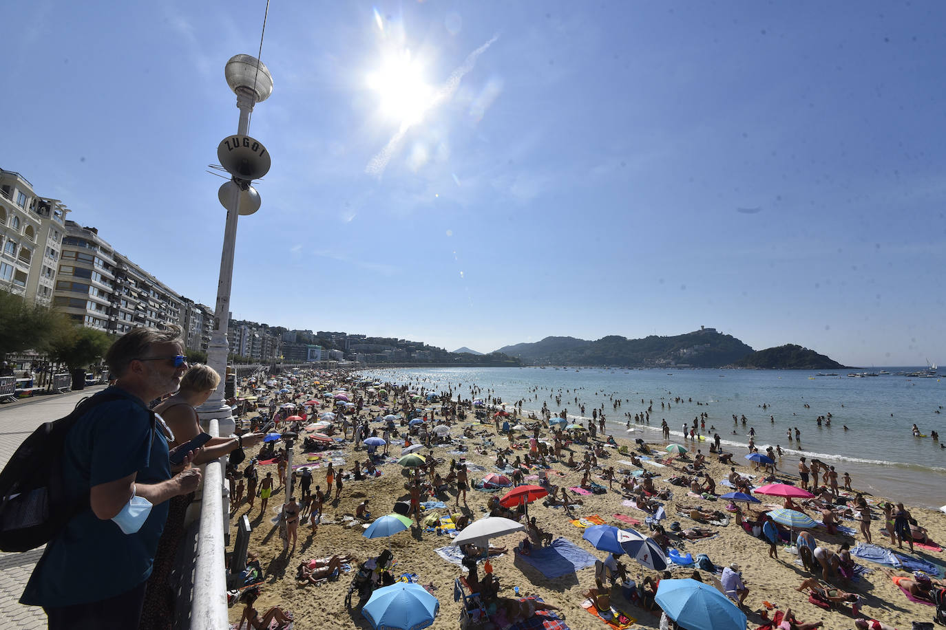 Fotos: Gipuzkoa afronta 72 horas de calor y mañana se activará la alerta amarilla
