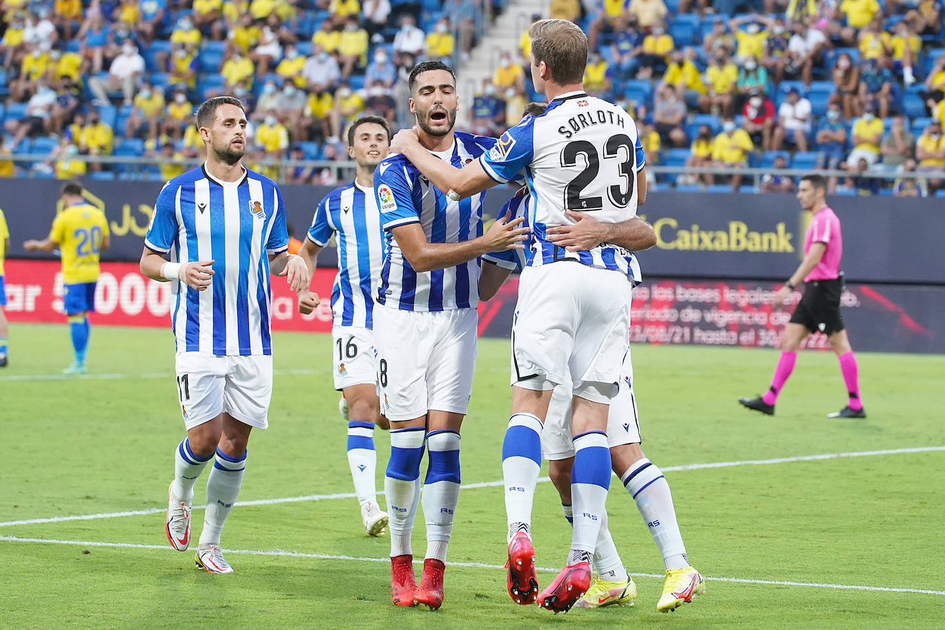 Fotos: Las mejores imágenes del partido entre el Cádiz y la Real Sociedad