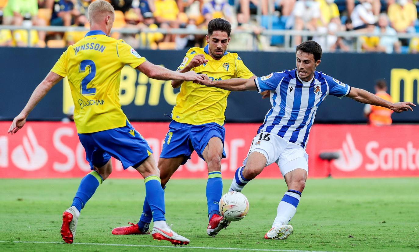 Fotos: Las mejores imágenes del partido entre el Cádiz y la Real Sociedad