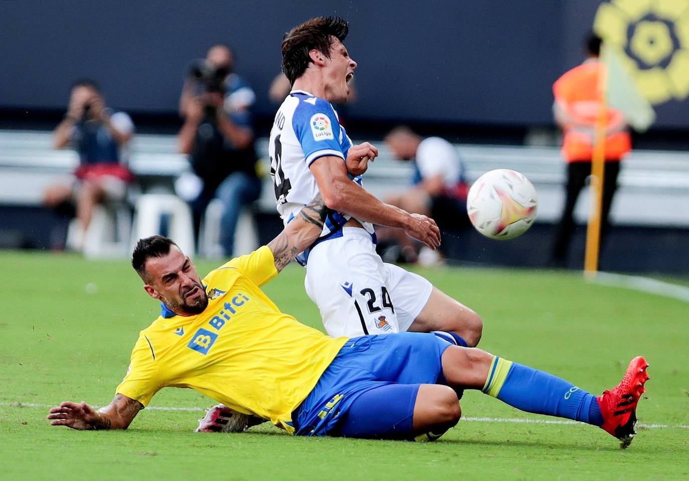 Fotos: Las mejores imágenes del partido entre el Cádiz y la Real Sociedad