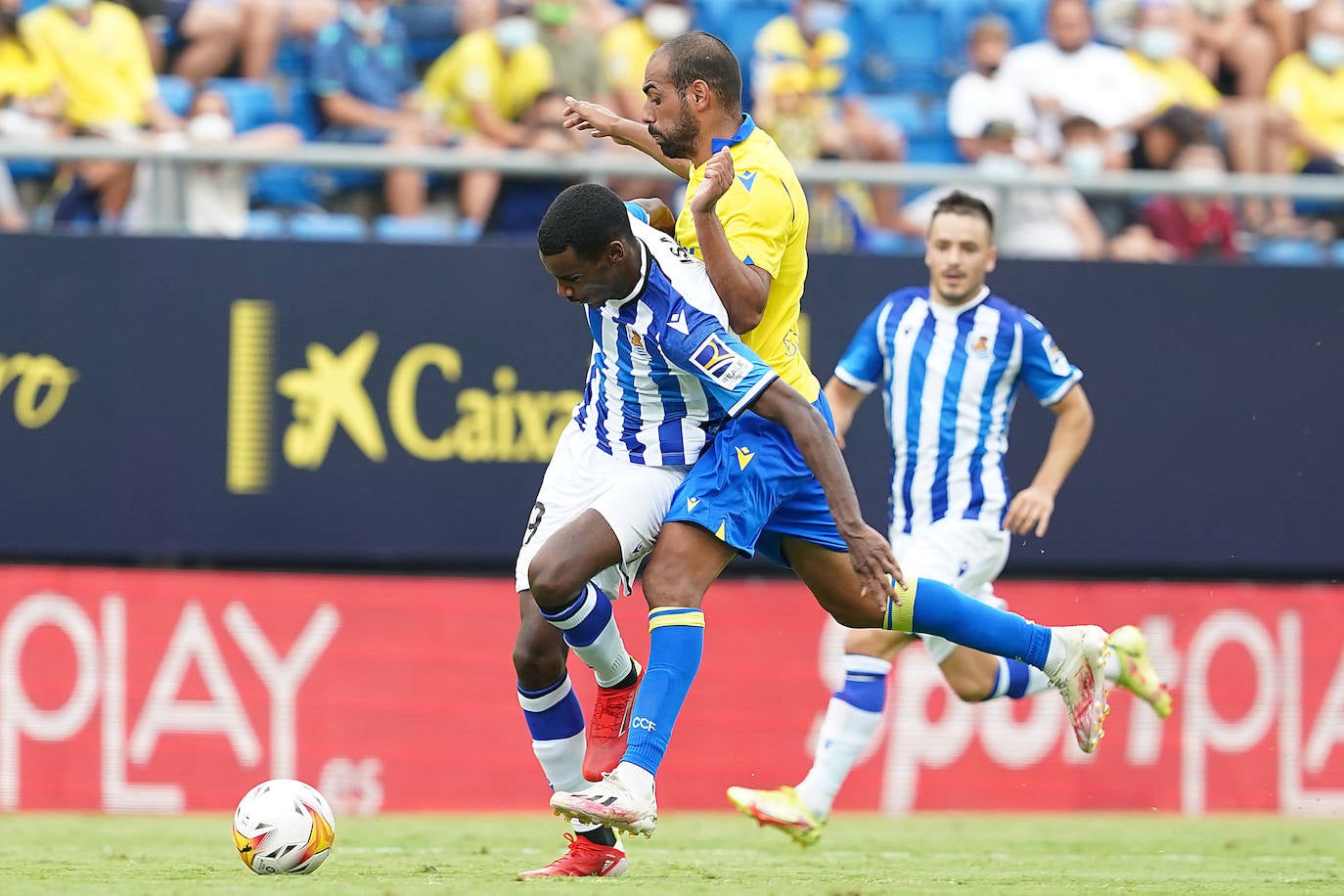 Fotos: Las mejores imágenes del partido entre el Cádiz y la Real Sociedad